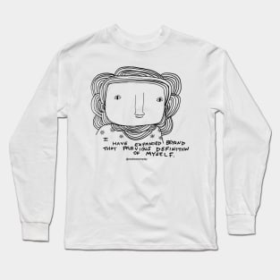 Definition of Myself Long Sleeve T-Shirt